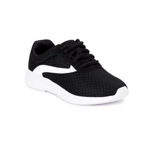 Athletic boys and men running shoes